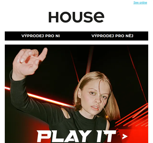 HOUSE: Výprodej pro ni i pro něj – červen 2026 | Nuslet.cz