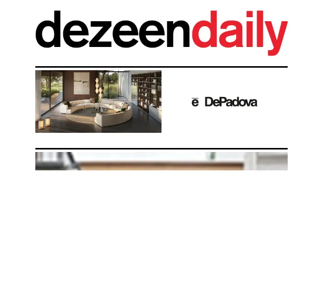 Dezeen Daily: Novinky z architektury a designu – červenec 2026 | Nuslet.cz