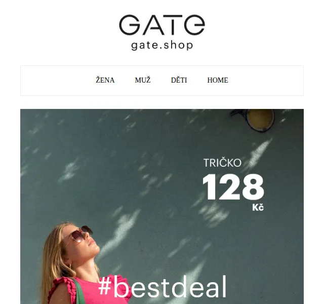 gate.shop: Must-have kousky do šatníku od 78 Kč – červenec 2026 | Nuslet.cz