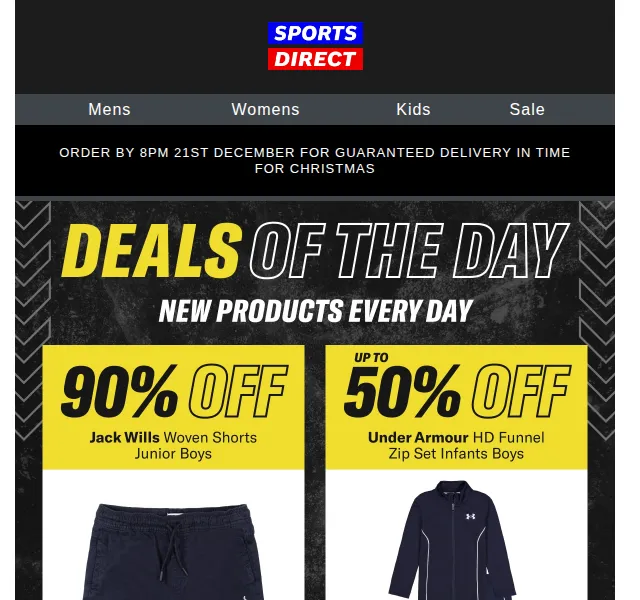 Sportsdirect: Jack Wills 90% OFF + slevy až 50 % – červen 2026 | Nuslet.cz