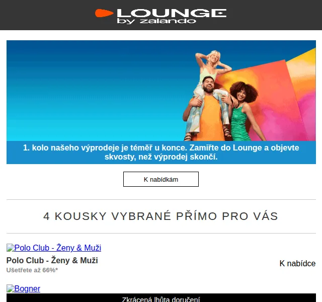 Lounge by Zalando: Polo Club, Bogner a Candle-Lite až 75% – červen 2026 | Nuslet.cz