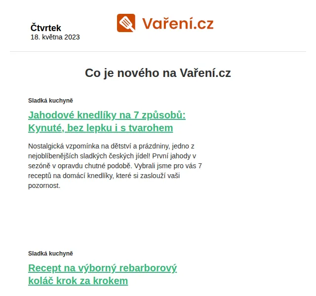 Vaření.cz: Nové recepty na grilování a jahodové knedlíky – červen 2026 | Nuslet.cz