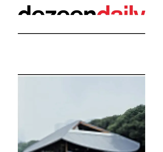 Dezeen Daily: Novinky z architektury – červenec 2026 | Nuslet.cz