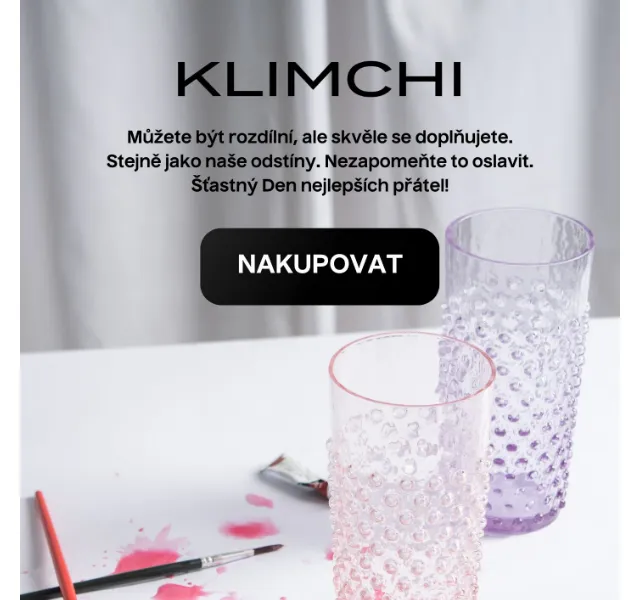 KLIMCHI: Digitální dárková karta a nová kolekce – červenec 2026 | Nuslet.cz