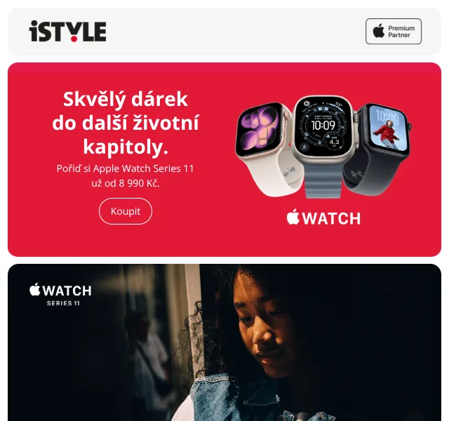 iSTYLE: Apple Watch od 5 990 Kč – červen 2026 | Nuslet.cz