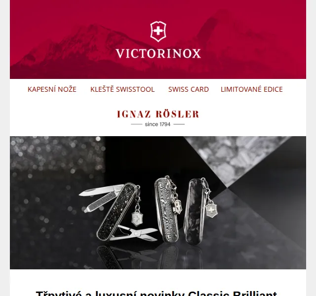 Ignaz Rosler: Limitovaná kolekce Classic Brilliant – červen 2026 | Nuslet.cz