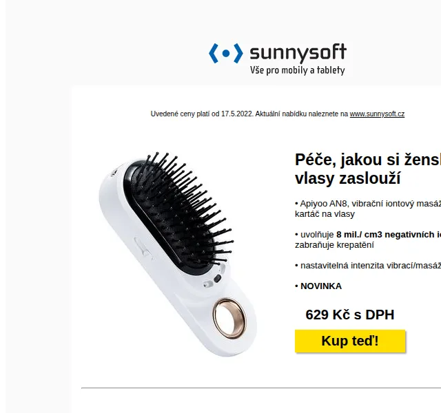 Sunnysoft: Apiyoo AN8 kartáč a Retevis RT85 – červen 2026 | Nuslet.cz