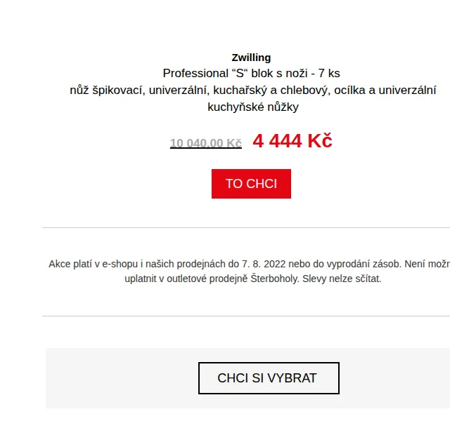 Potten & Pannen: Peugeot mlýnky 1+1 s 50% slevou a Zwilling sada nožů – červen 2026 | Nuslet.cz