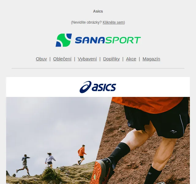 Sanasport: Asics trailová kolekce – červen 2026 | Nuslet.cz