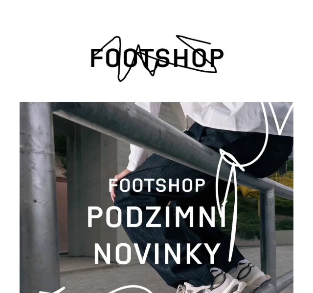 Footshop: podzimní novinky Nike, Adidas – září 2026