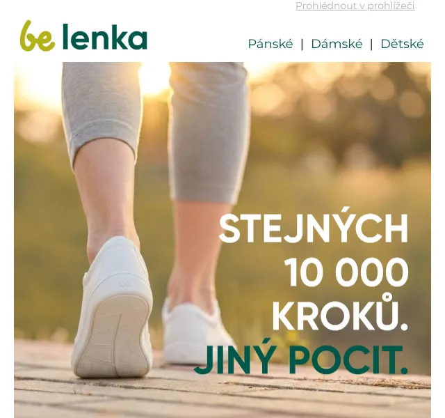 Be Lenka: Barefoot boty se slevou až 30 % – duben 2026