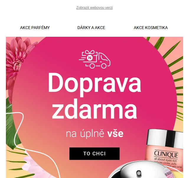 Notino: doprava zdarma a dárky ke kosmetice – červen 2026 | Nuslet.cz