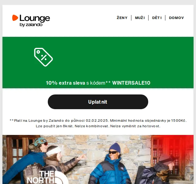 Lounge by Zalando: Zimní výprodej až 80 % sleva – únor 2026 | Nuslet.cz