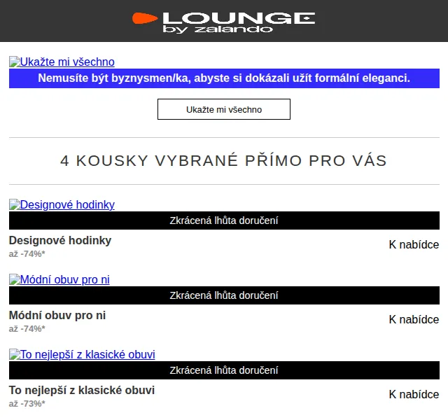 Lounge by Zalando: Sleva až 75 % na módu a obuv – červen 2026 | Nuslet.cz