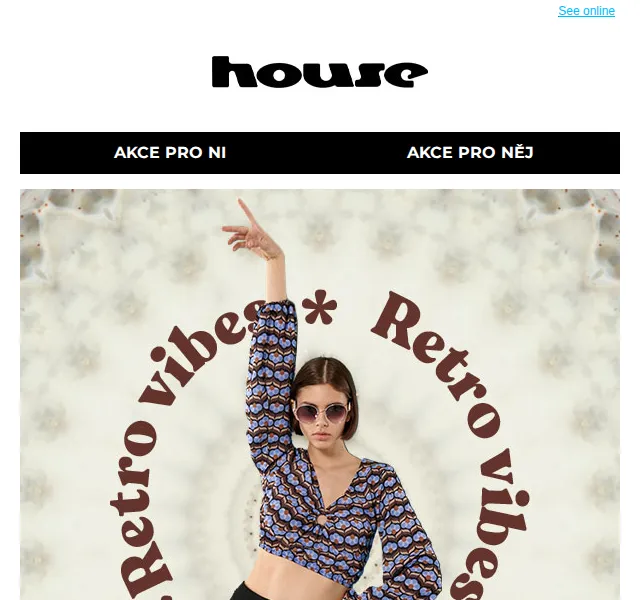HOUSE: Nejnovější kolekce retro – červenec 2026 | Nuslet.cz