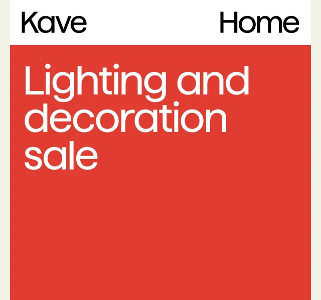 Kave Home Sale: Slevy až 50 % na designová svítidla a dekorace – červenec 2026 | Nuslet.cz