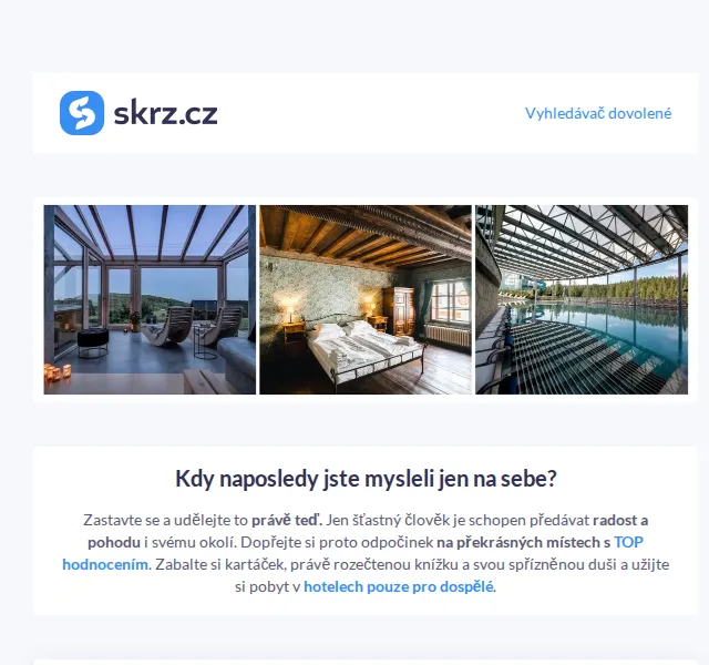Skrz: TOP 10 hotelů pouze pro dospělé – červenec 2026 | Nuslet.cz