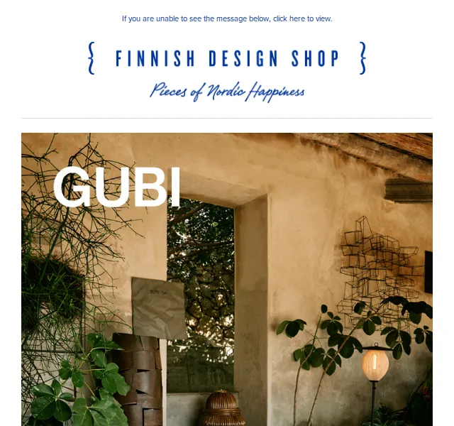 Finnish Design Shop: Nová GUBI outdoor kolekce – červenec 2026 | Nuslet.cz