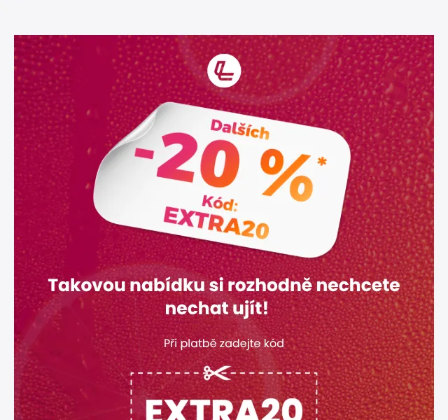 LELOSI: Extra 20 % sleva na vše – srpen 2026 | Nuslet.cz