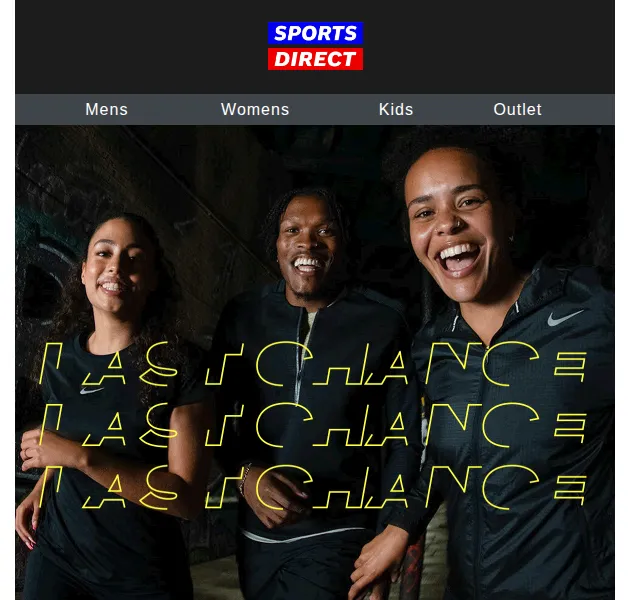 Sportsdirect: Výprodej Last Chance – červen 2026 | Nuslet.cz