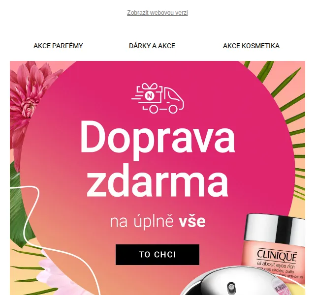 Notino: Doprava zdarma a sleva 15 % na bělení – červen 2026 | Nuslet.cz
