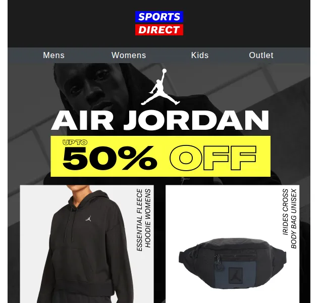 Sportsdirect: Air Jordan sleva až 50 % – červen 2026 | Nuslet.cz