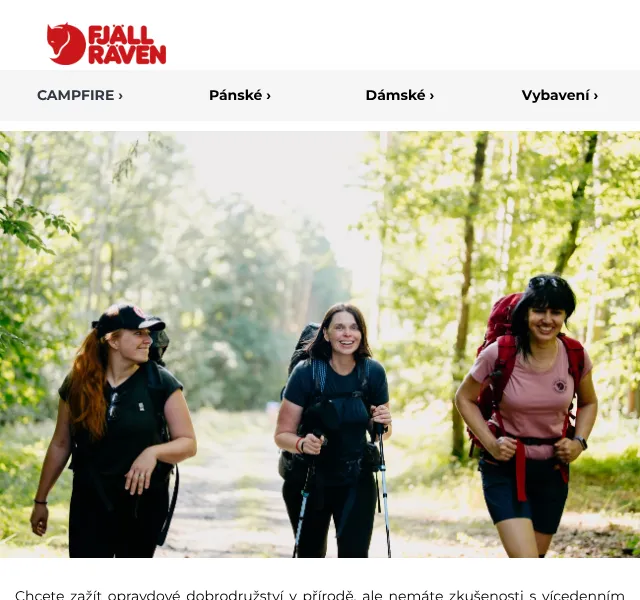 Fjällräven Campfire: early bird lístky – duben 2026 | Nuslet
