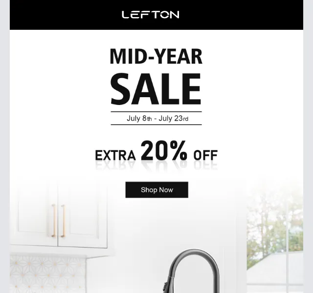 Lefton Sanitary: Extra 20% sleva na vybrané produkty – červenec 2026 | Nuslet.cz