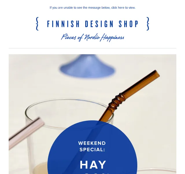 Finnish Design Shop: HAY -20% | červenec 2026 | Nuslet.cz