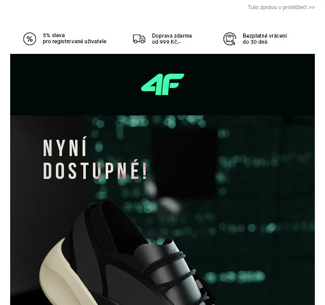 4Fstore.cz: první boty 4FxRL9 – červen 2026 | Nuslet.cz