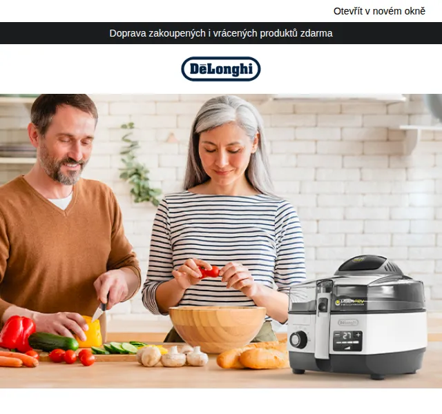 De'Longhi: Sleva 20 % na kuchyňské spotřebiče – červen 2026 | Nuslet.cz