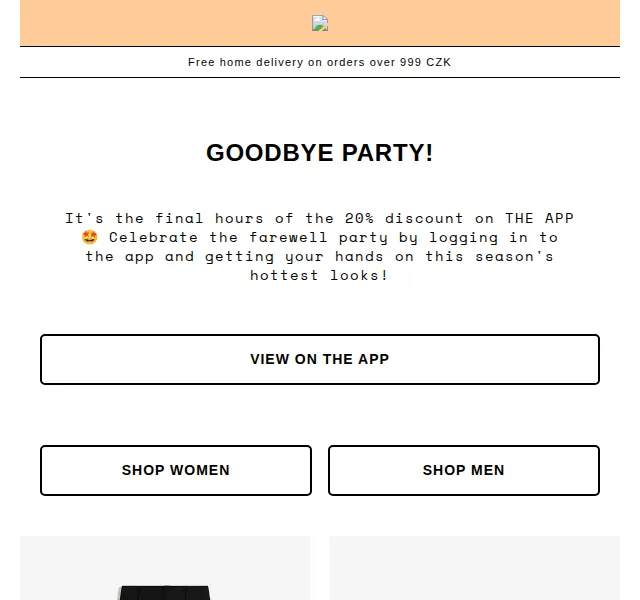 Bershka: 20% sleva na app – červen 2026 | Nuslet.cz