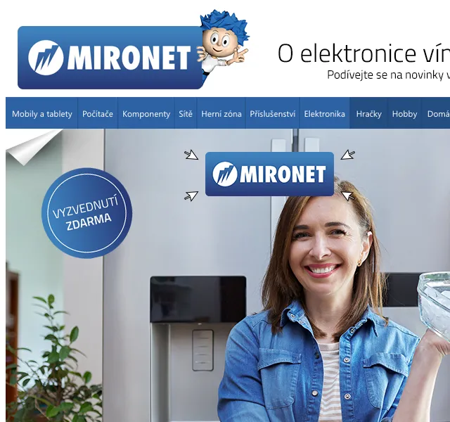 Mironet: letní výprodej – červenec 2026 | Nuslet.cz