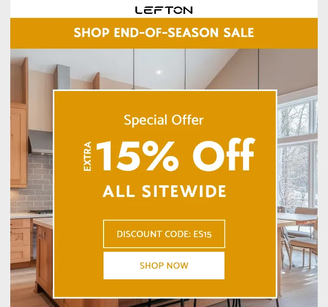 Lefton Sanitary: End of Season Sale až 40 % + 15 % navíc – červen 2026 | Nuslet.cz