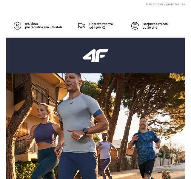 4Fstore: Ultralehké běžecké boty 4F HARMONY X-PERIENCE – červen 2026 | Nuslet.cz