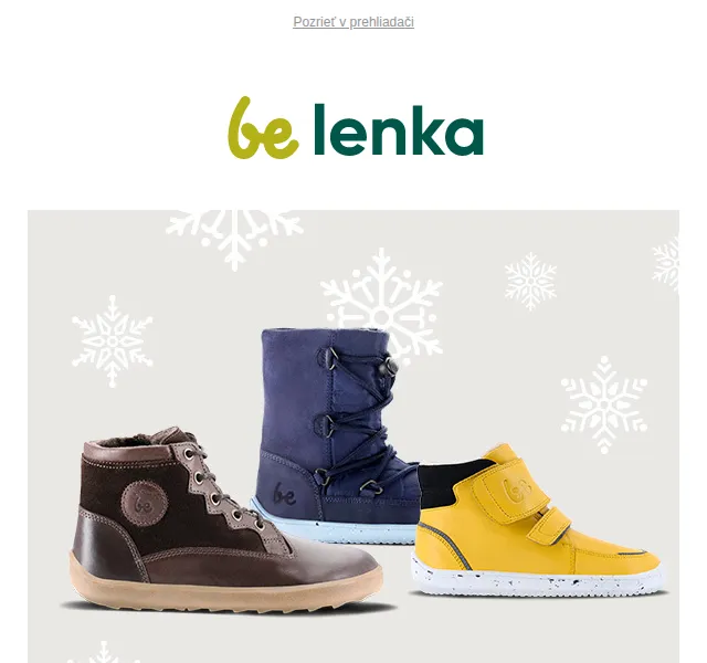 Be Lenka: 15% sleva na barefoot boty Olympus, Panda a Snowfox – červen 2026 | Nuslet.cz
