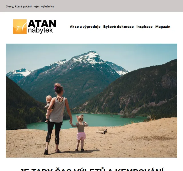 ATAN nábytek: campingová židlička od 499 Kč – červenec 2026 | Nuslet.cz