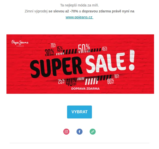 Pepe Jeans - Custom_Design - Palladium: Super výprodej až -70 % – červen 2026 | Nuslet.cz