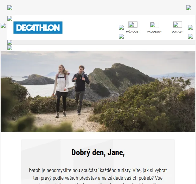 DECATHLON: Turistické batohy, krosny a lahve – červen 2026 | Nuslet.cz
