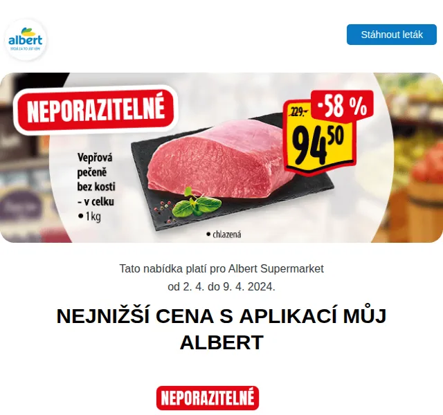 Albert: Jogobella za 9,20 Kč, Dolce Gusto za 109,90 Kč – duben 2024 | Nuslet.cz