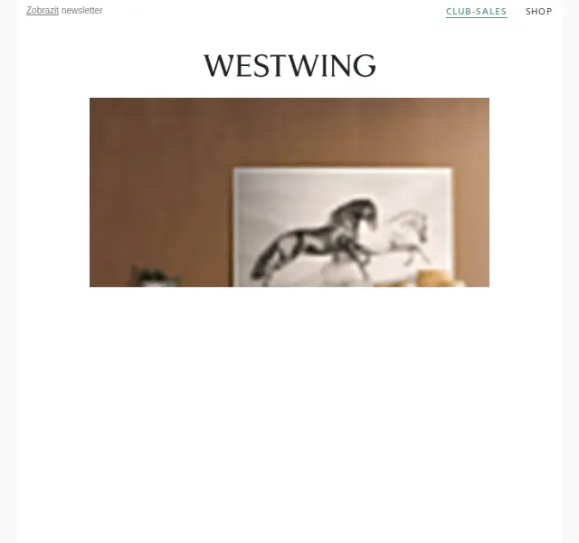 Westwing: Giner y Colomer a další značky – červenec 2026 | Nuslet.cz