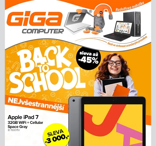 GIGACOMPUTER: Back to school výprodej – srpen 2026