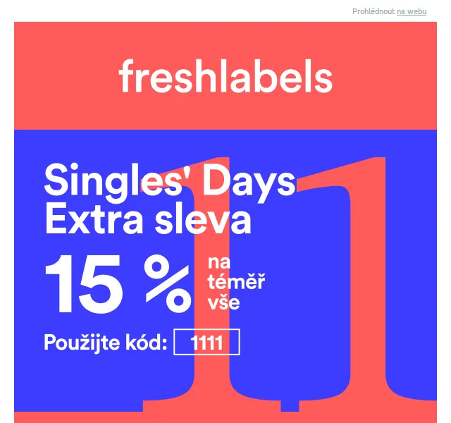 Freshlabels: 15% sleva na zimu – listopad 2024 | Nuslet.cz