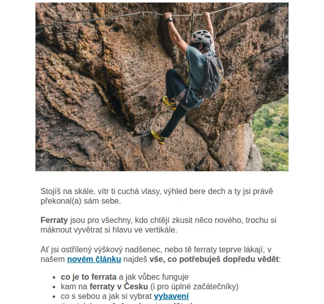 Namcheshop: sleva 25 % na lezecké vybavení – červenec 2026 | Nuslet.cz