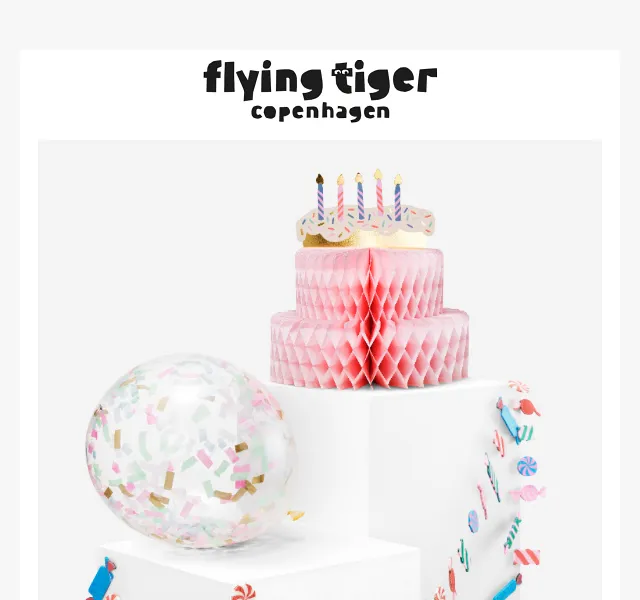 Flying Tiger Copenhagen: sladká kolekce a párty bonbony – červen 2026 | Nuslet.cz