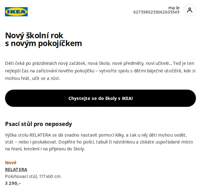 Ikea: Slevy pro školáky až 1 000 Kč – červenec 2026 | Nuslet.cz