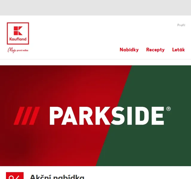Kaufland: Parkside nářadí – akční nabídka od 299 Kč – červen 2026 | Nuslet.cz