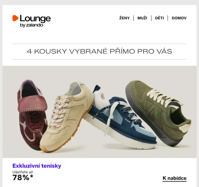 Lounge by Zalando: Geox, Fila, Mammut – sleva až 85 % | červen 2026