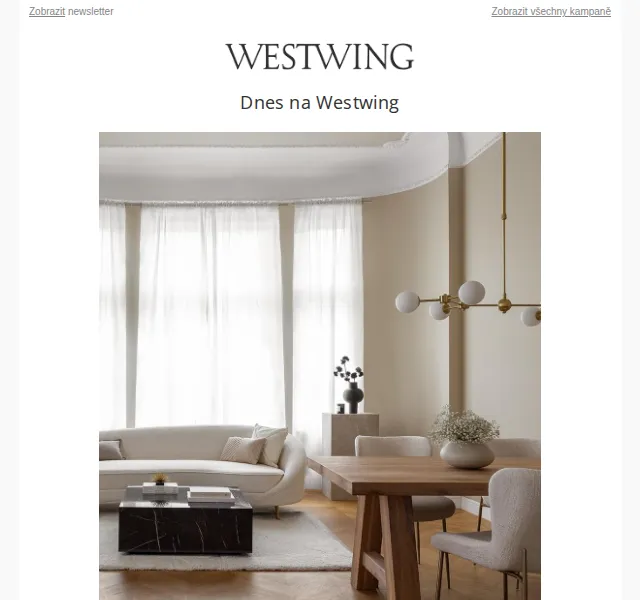 Westwing: Ascetic Glam a nové trendy – červen 2026 | Nuslet.cz