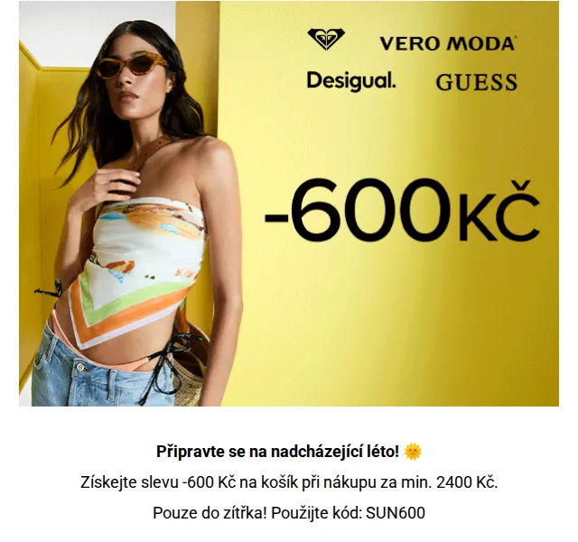 Modivo: Letní outfity se slevou 600 Kč – červenec 2026 | Nuslet.cz
